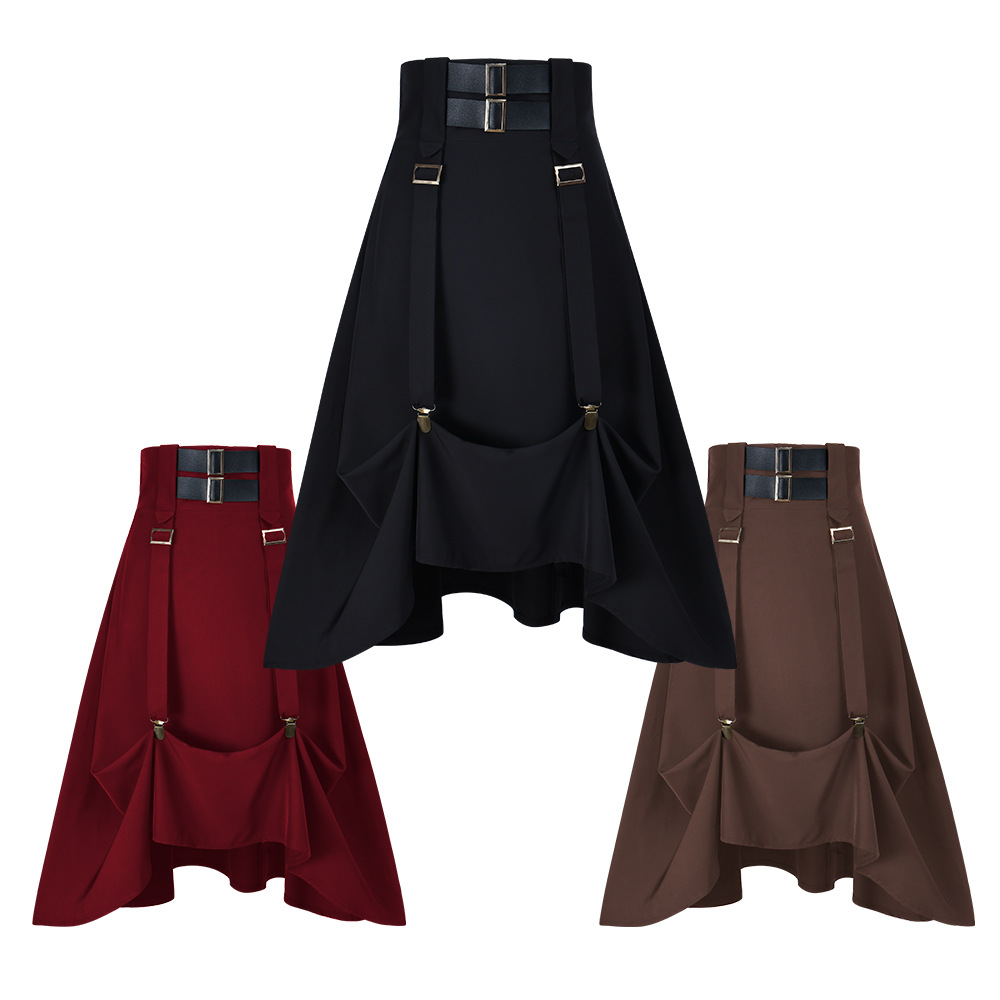 Skirts - Robe steampunk vintage, style victorien, médiéval,