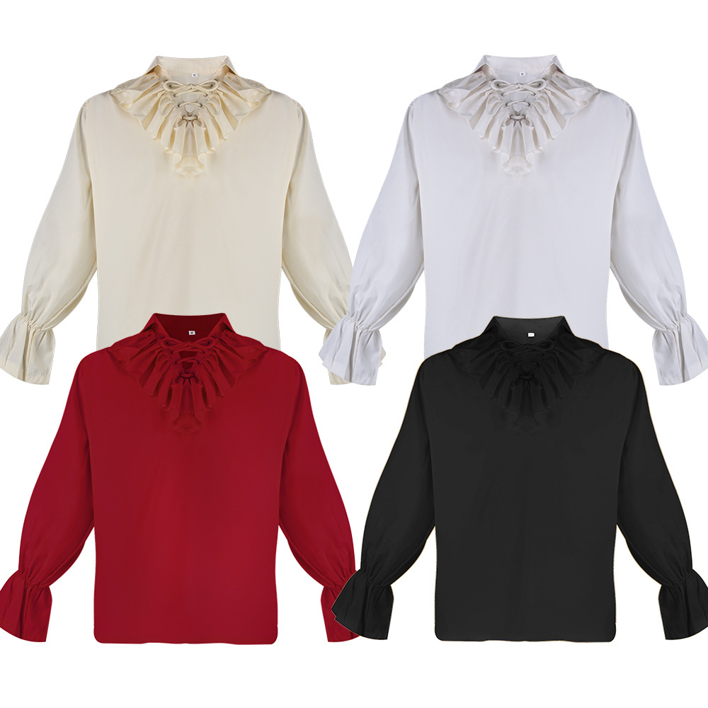 Tops - Chemises de style médiéval, viking, pirate