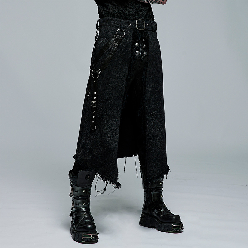 Jupe kilt asymétrique en jacqu - Skirts avis et prix