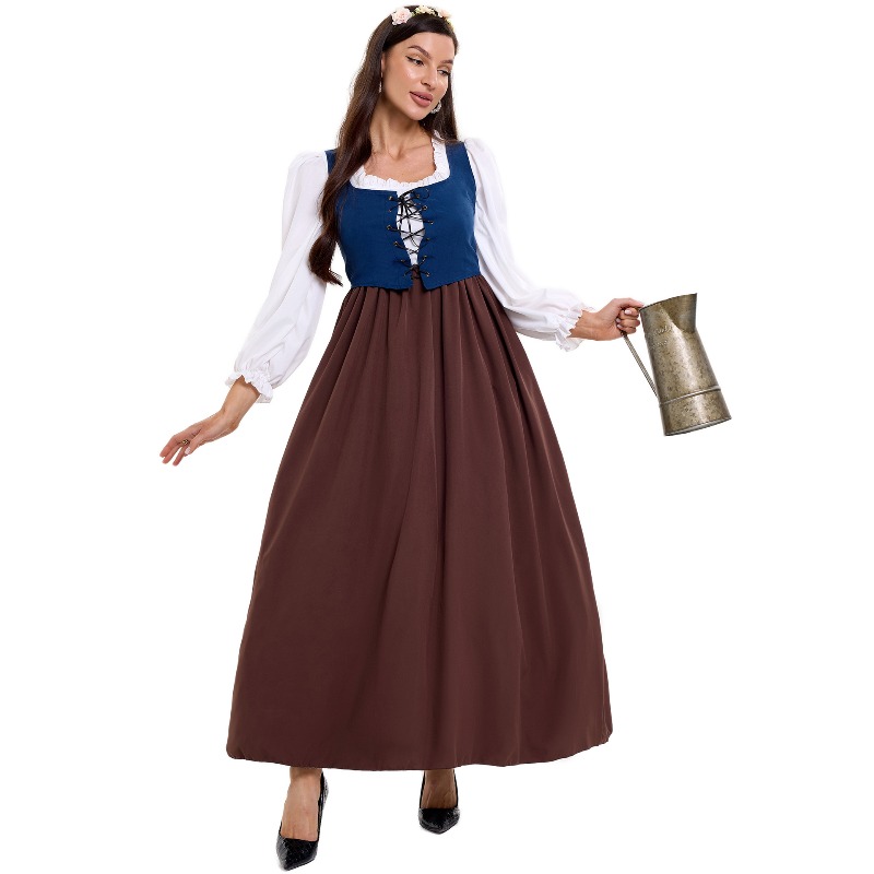 Costume de paysanne vintage po - Tops avis et prix