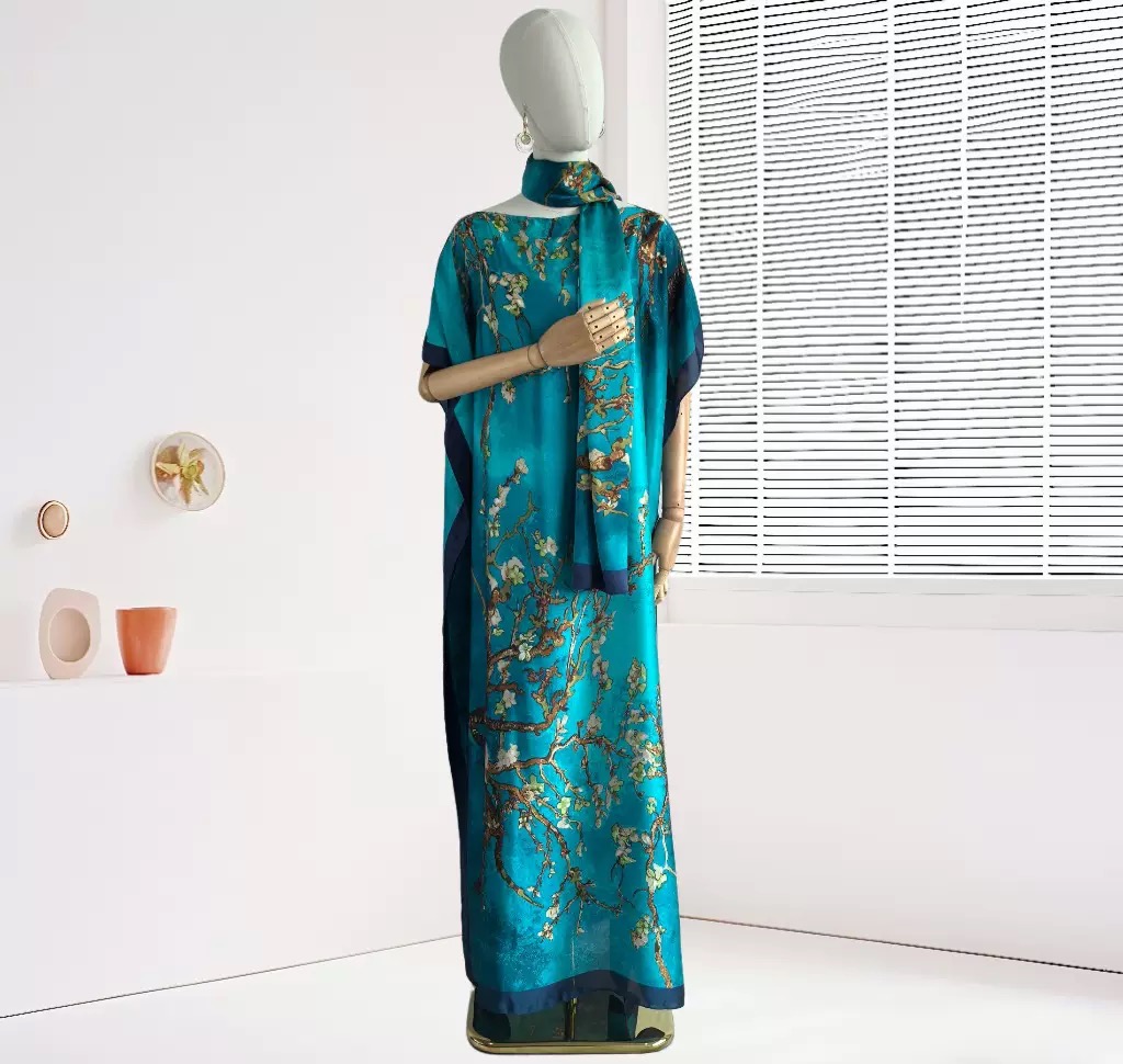 Causale trois imprimé soyeux c - Boho Summer Beach Maxi Dress avis et prix